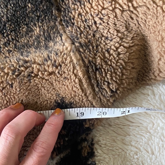 Vintage Renegade Club Wolf Print Fleece Jacket - Picture 7 of 8